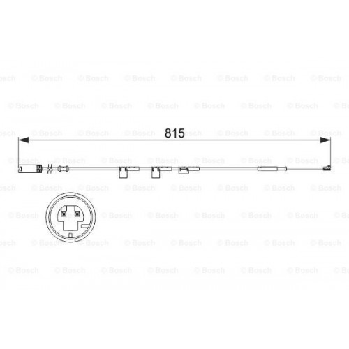 Bosch Brake Pad Warning Contact 1987473524