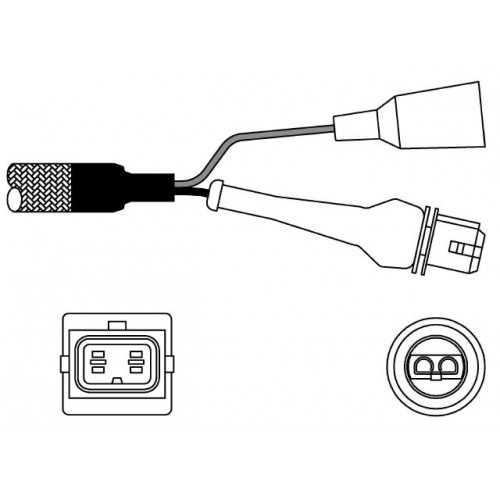 Lambda Sensor Delphi ES1095712B1